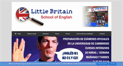 Desktop Screenshot of littlebritainschoolofenglish.com